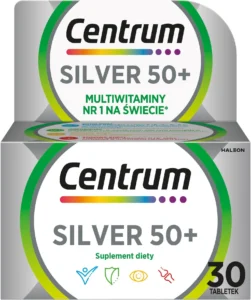Zestaw witamin dla seniora - ranking 2 Centrum Silver 50+