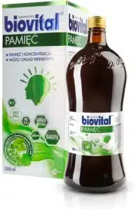 Zestaw witamin dla seniora - ranking 12 Biovital Pamięć