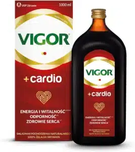 Zestaw witamin dla seniora - ranking 4 Vigor+ Cardio