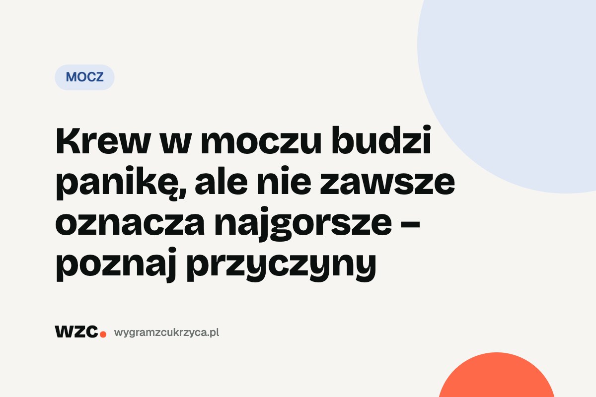 Krew w moczu (erytrocyty) – przyczyny, wynik badania i kiedy do lekarza